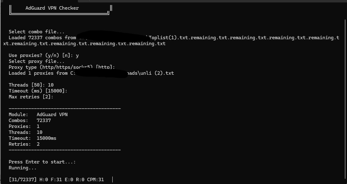 ADGuard VPN screenshot